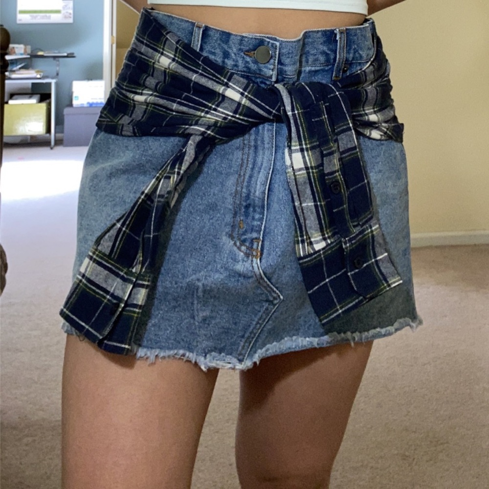 Lea and viola denim skirt
